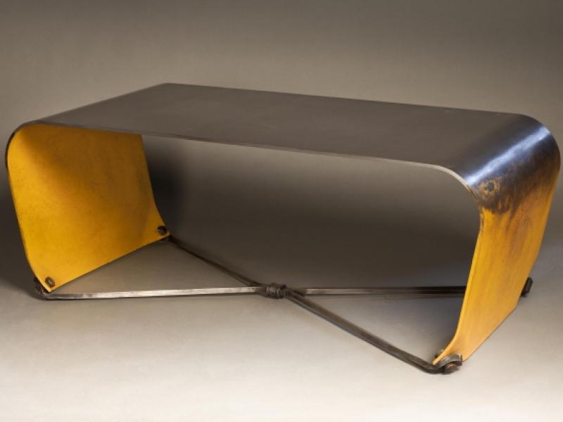 Floating Paper Steel Tables