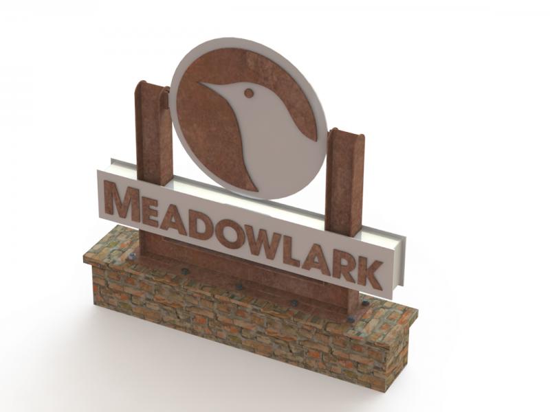 Meadowlark Builders Sign