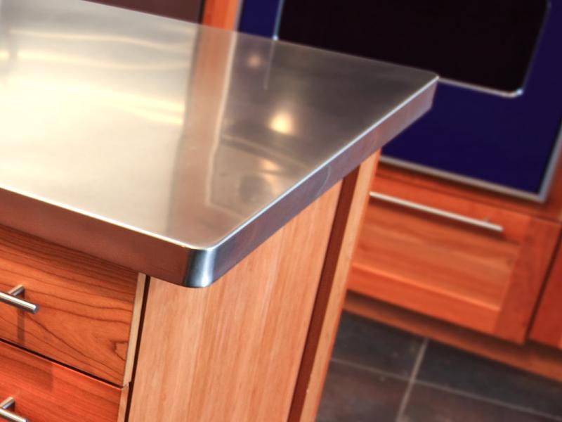 Stainless Steel Island Countertop