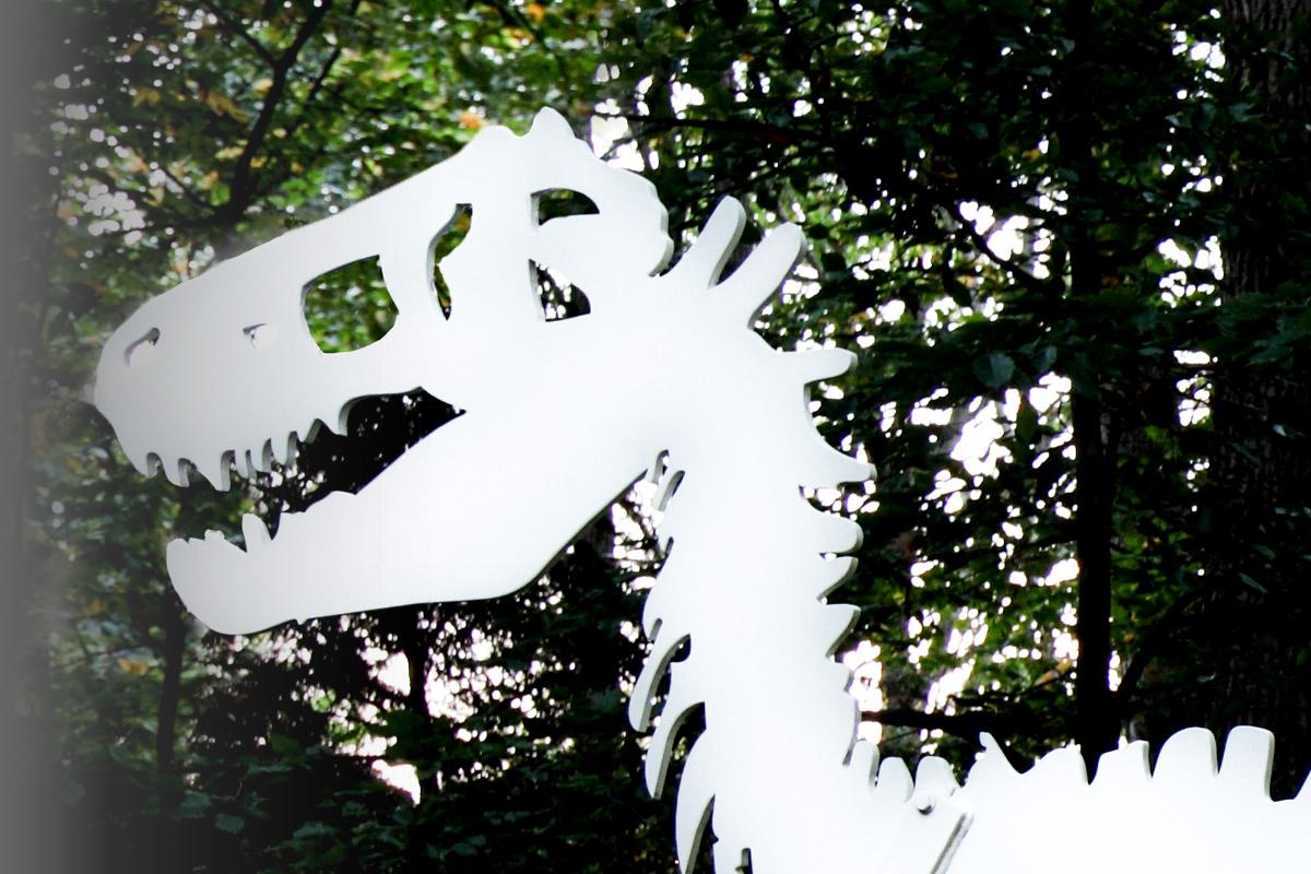 T-Rex Dinosaur Sculpture