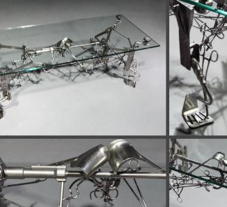 METAL-architecture-medical-instruments-table